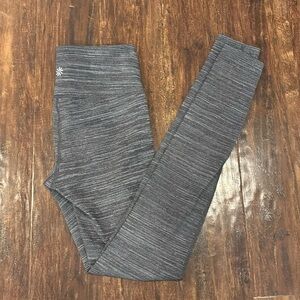 Athleta heather grey leggings
